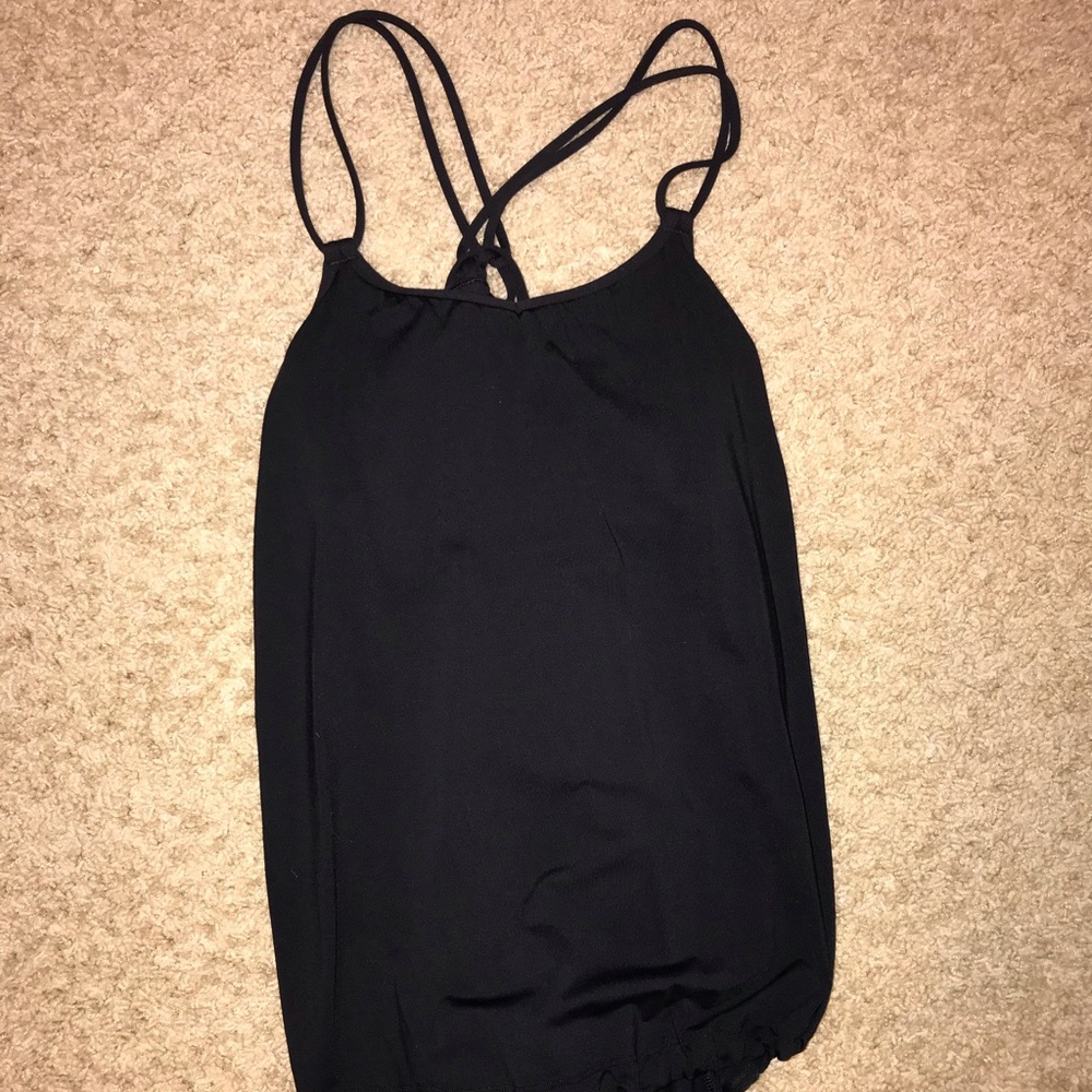 Lululemon open back tank top